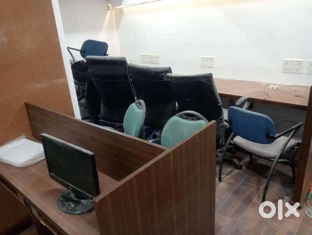 Office on rent fully furnished 1 cabin 10 seats at CG Road