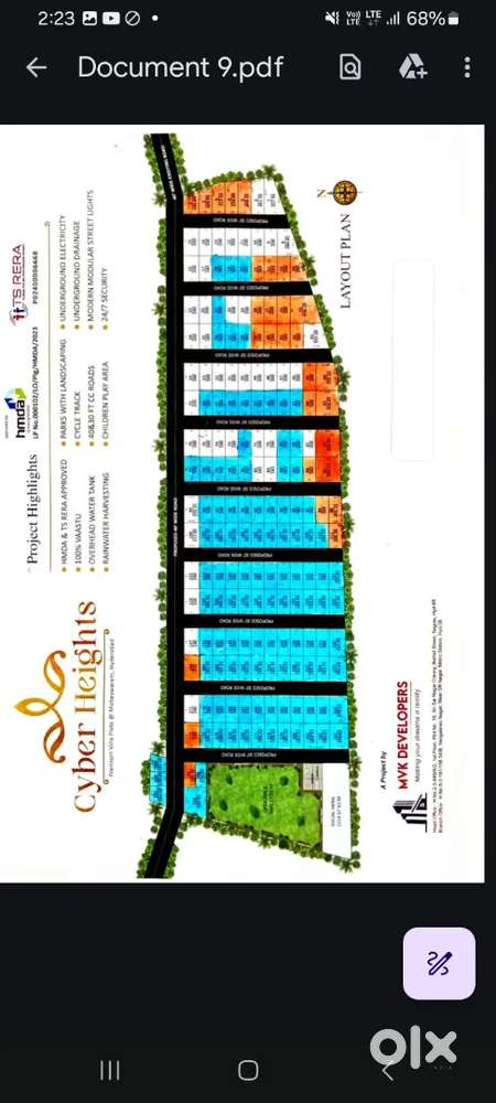 NEARBY MAHESHWARAM ELECTRANIC CITY,  SEZ , VIPRO VILLA OPEN PLOTS