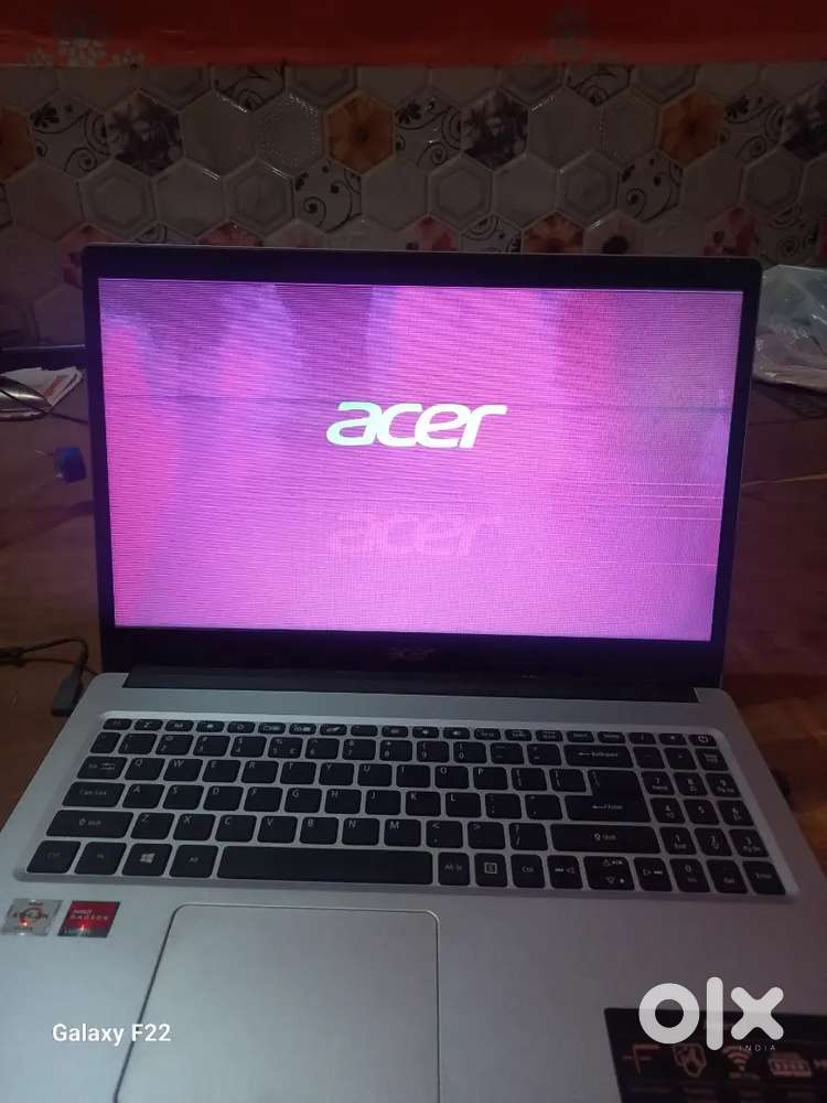 Acer laptop 8gb ram and 1tb hard disk no problam