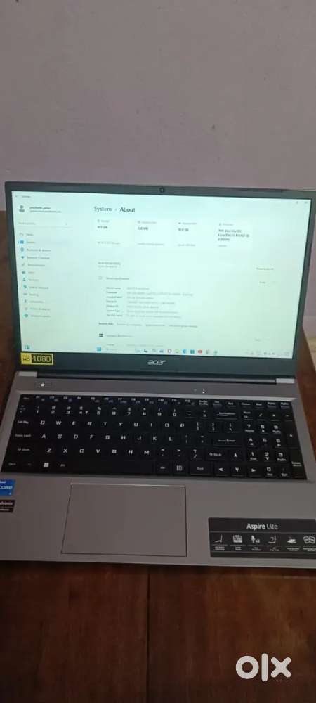 Acerl aspire lite 11th generation