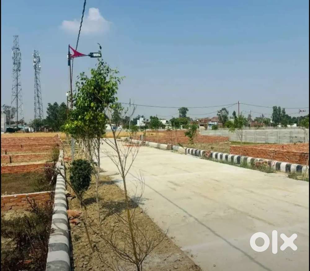 लखनऊ चारबाग स्टेशन से मात्र 15 मिनट की दूरी पर प्लाट खरीदे