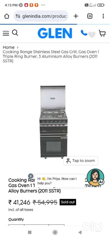 Cooking Range 2011 SSTR PACK UNIT