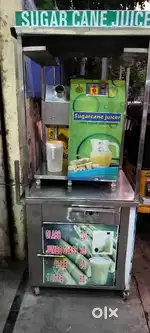 Sugar cane Machine with fridge