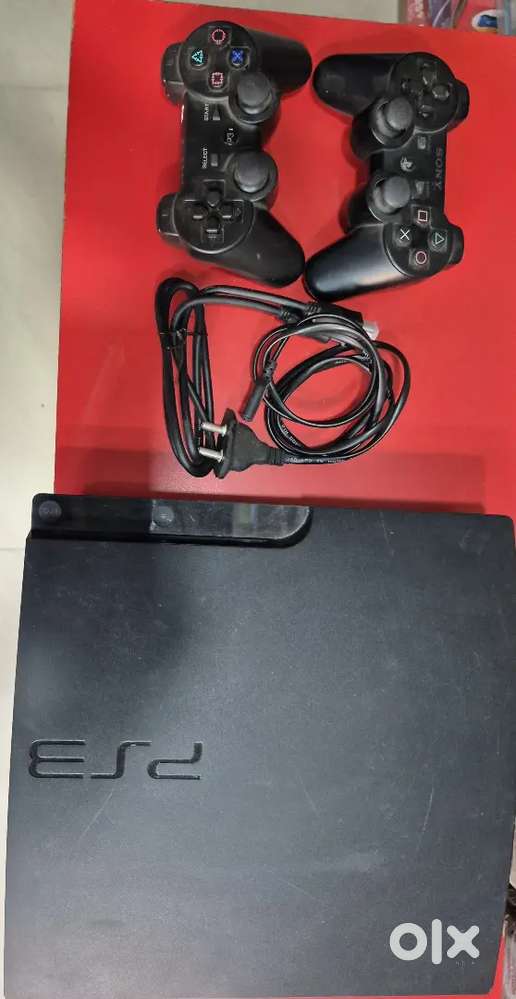 Sony ps 3 with  2 remote power cable hdmi cable 1 dancing game