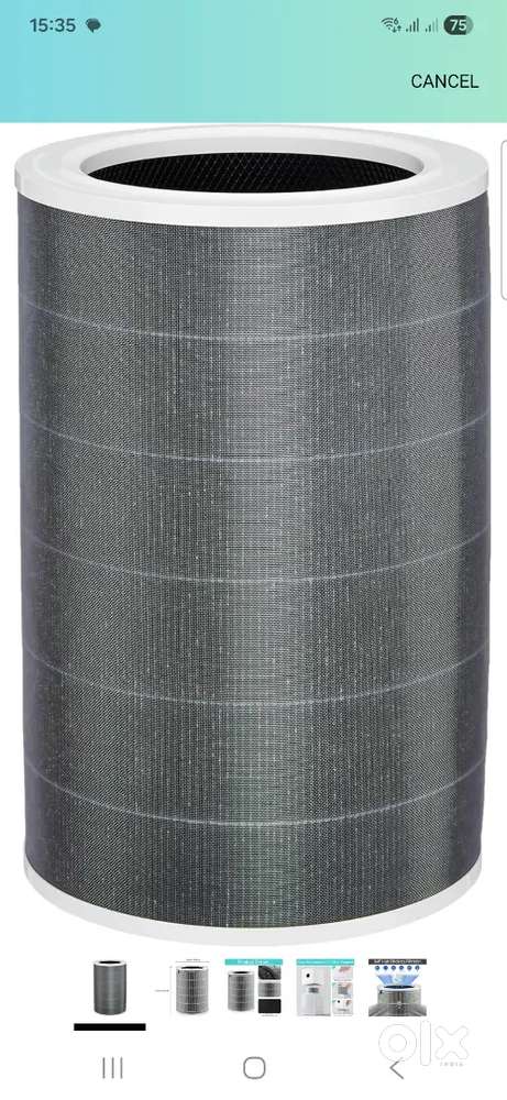 Xiaomi 4 lite air purifier filter- 3rd party
