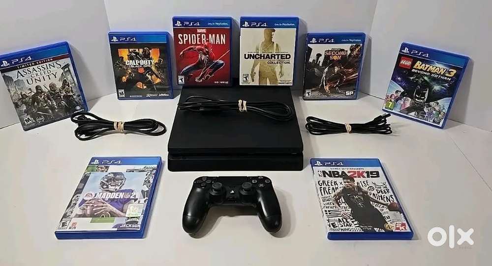 PlayStation 4 Slim 1TB PS4 & 10 GAME MEGA BUNDLE