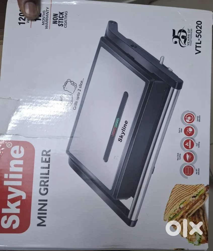 Brand SKYLINE
- BRAND NEW Worth Air fryer- 7999/-
Mini griller- 2499/-