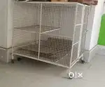 Cage for Cat, Dog and other animals 5*4*3 feets with wheels