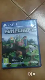 Minecraft ps4 game Disk cd