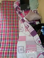 Mattress 2 piece and Blanket  1 piece 2 Pillow