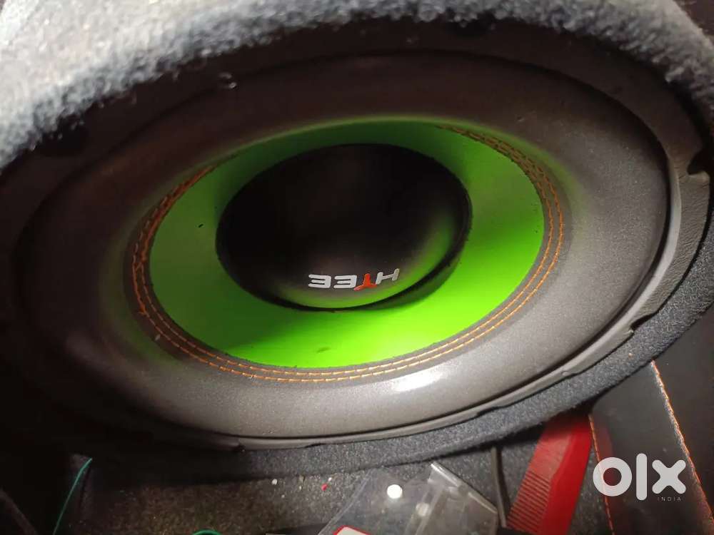 12 inch double magnet subwoofer. With bass tube