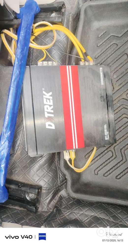 Dtrek 2 channel Amplifier with JBL 1500 WATTS woofer With Box