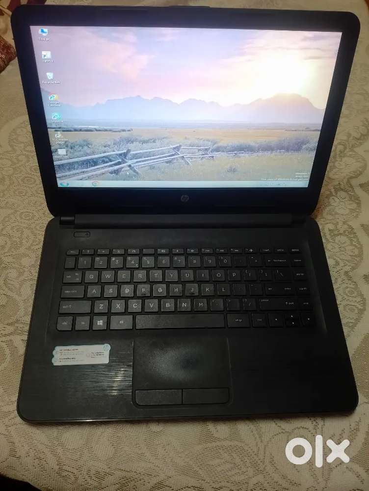 Hp laptop new condition, rare used
