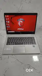 HP Elitebook 830 840 G5 G6 i5, i7 8th Gen silver color laptop