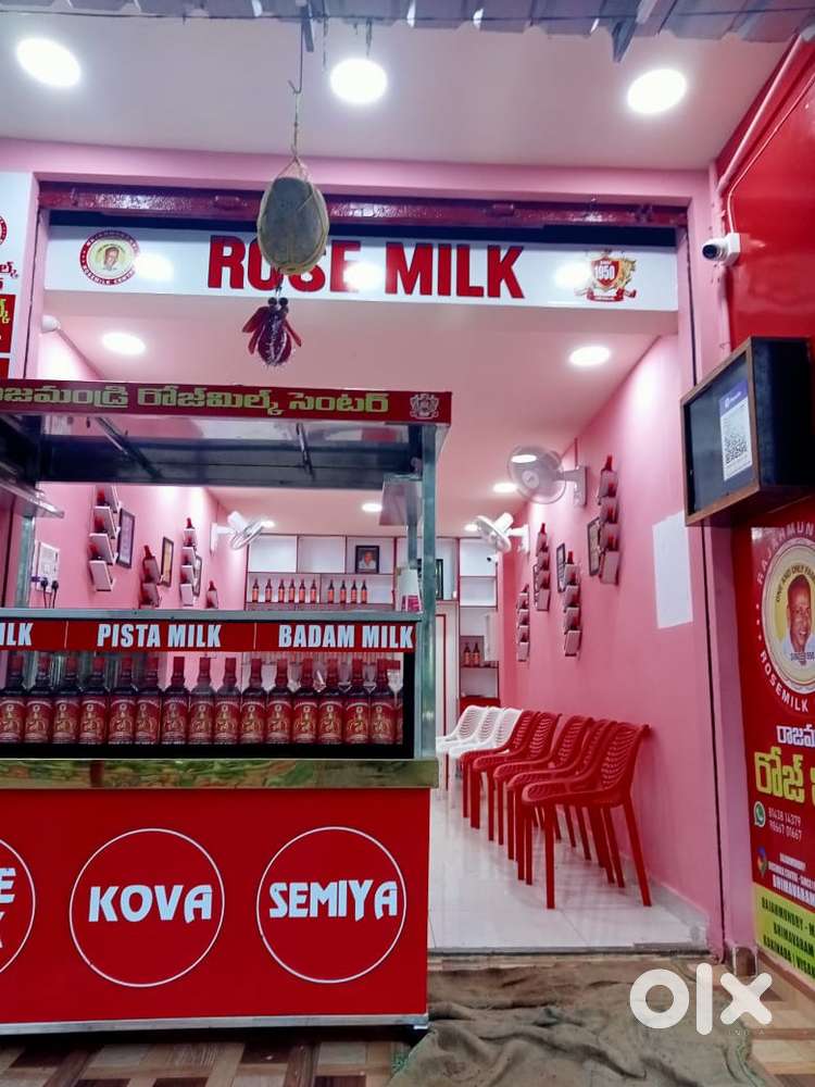 ORGINAL RAJAHMUNDRY ROSEMILK BHIMAVARAM FRANCHISE FOR SALE