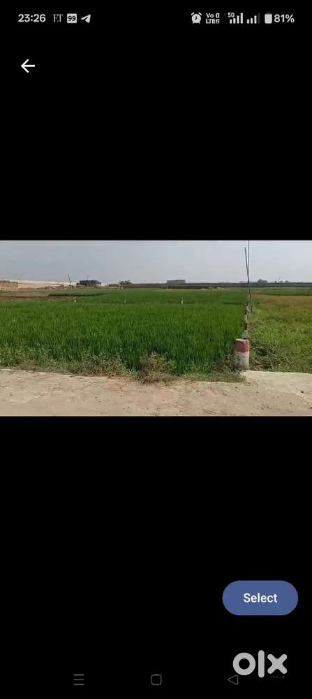 Commercial and residential purpose plot