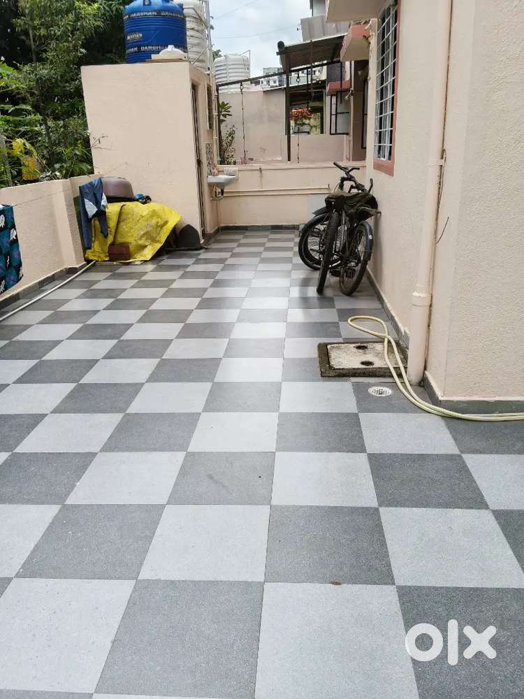 2 bhk ground floor flat with 935  sqft open parking