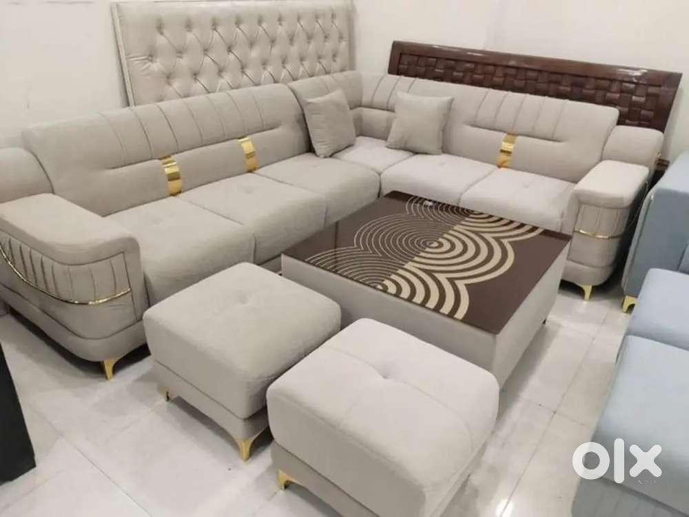 Brand New L Shape Sofa Set in wholesale price direct from factory
