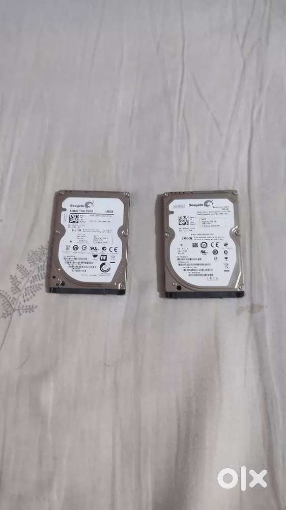 2 piece Seagate 500Gb laptop hard disk