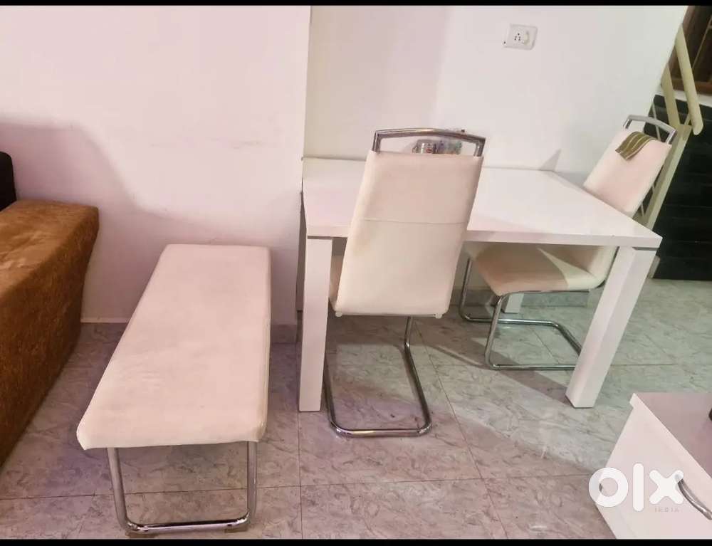 Sofa set and dinning set and small table
