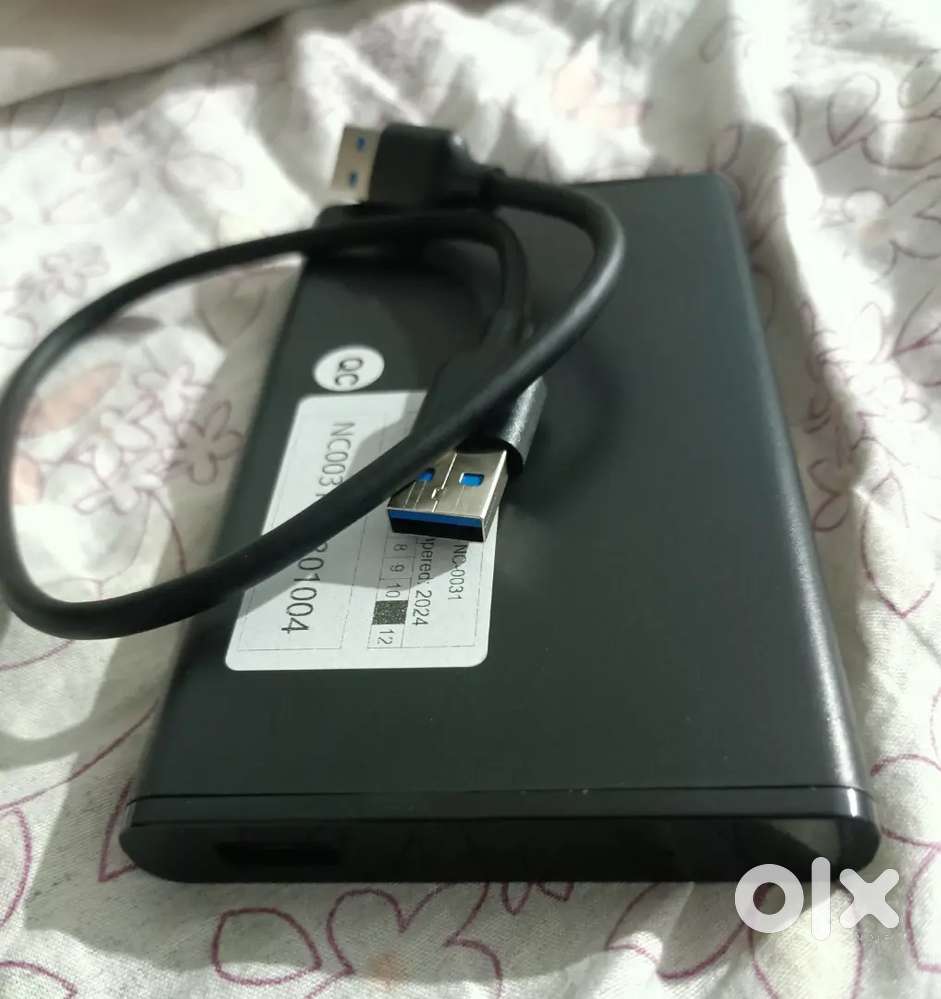 Toshiba 500 GB external hard disc new condition good working