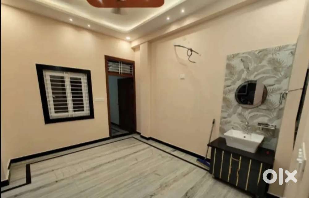 Beautiful 2bhk park facing semi furnished house