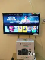HITSAN ! MITSUN ! 32 INCH SMART ANDROID LED TV WITH 2.1 HOME THEATRE