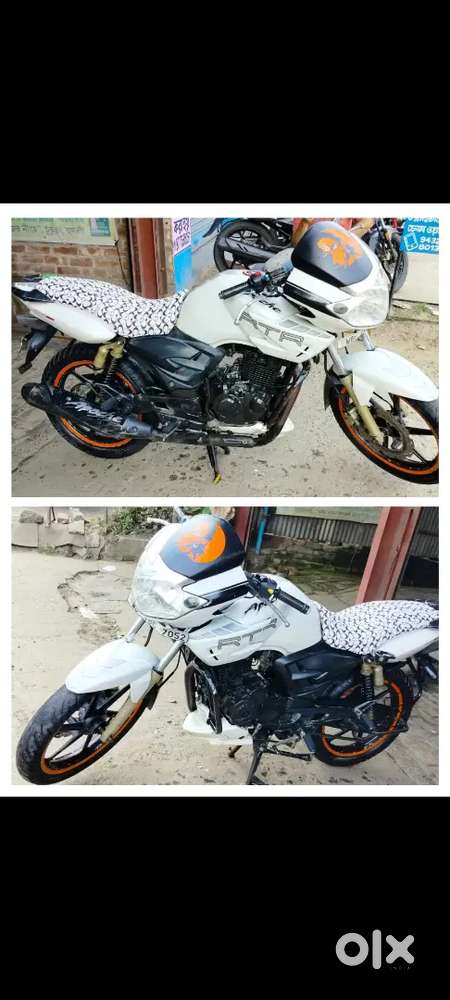 Apache RTR 180 White colour