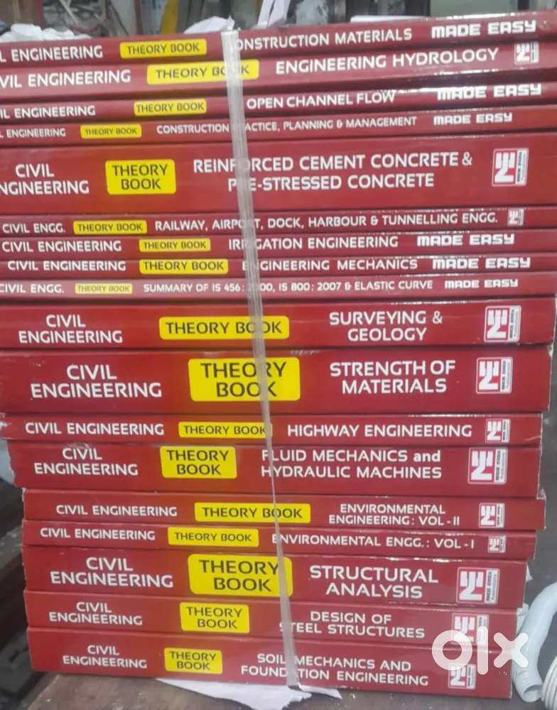 Made Easy civil engineering materials.
