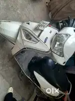 TVS JUPITER GRANDE WHITE WITH ALLOY WHEELS ROCKET PICKUP GREAT MILEAGE