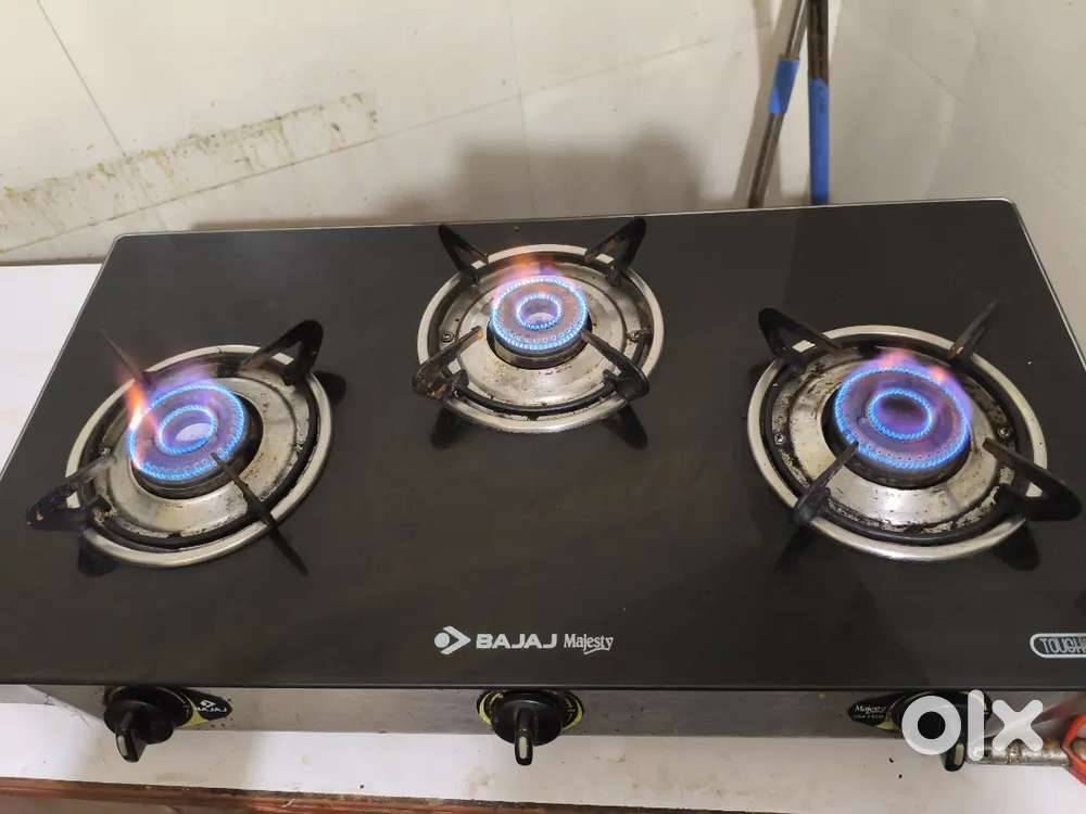 3 burner gas stove