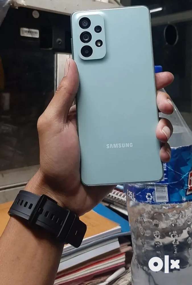 Samsung A73 with Galaxy Buds 2 Pro