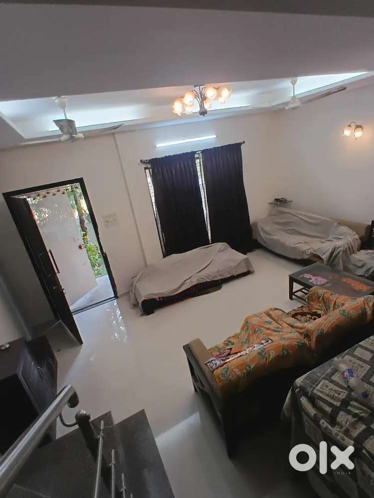 3 bhk furnished row house for sale at somatane phata.