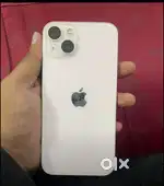 Selling my 4 months old I phone 14 in white colour/.Need urgent money
