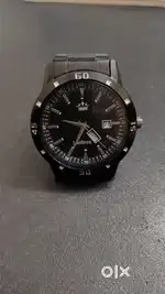 Watch LIMESTONE WATCH Full black (chain)