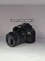 Canon eos 200d mark ii(4k video)18-55mm lens dslr camera kit SK0014.