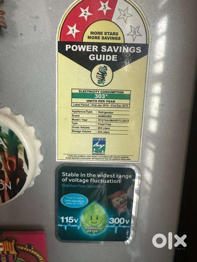 Samsung Refrigerator 253 Ltes