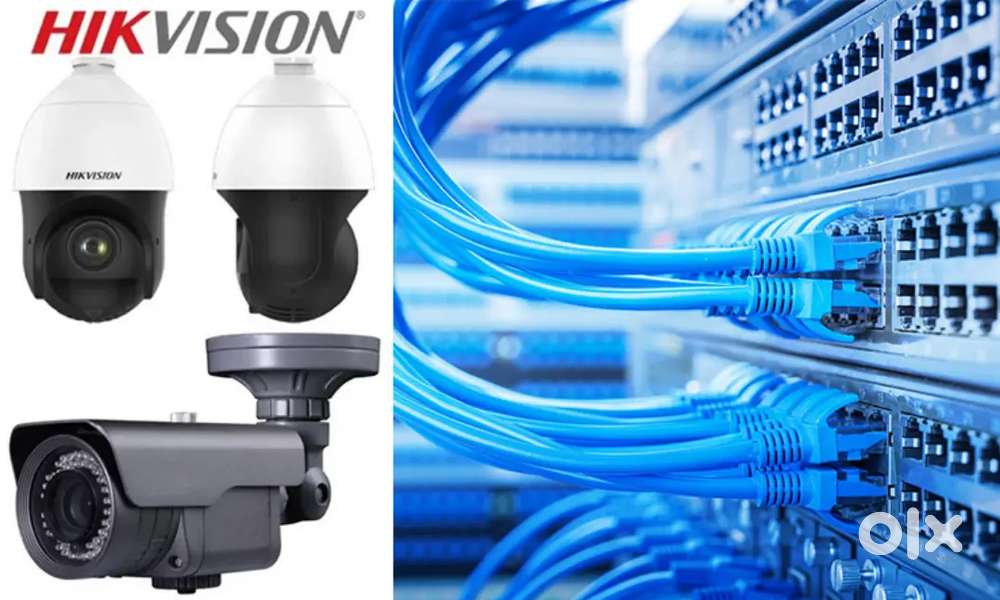 CCTV installation and electrical work