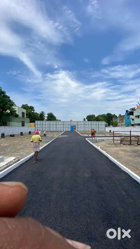 Thiruninravur Near Railway station Plots for sale