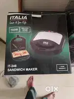 ITALIA Branded Company Two Sandwich Maker Toaster