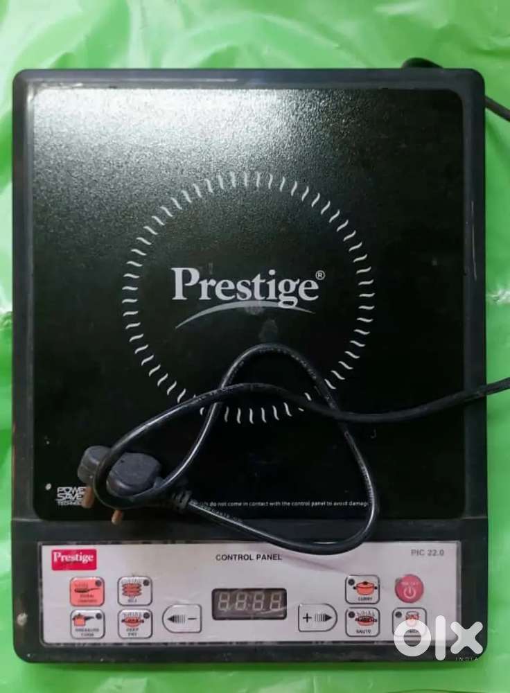 PRESTIGE NEW (BLACK,SILVER) PIC 22.0 INDUCTION STOVE/OVEN 1200 WATT