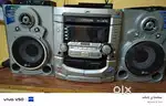 LG LMV330 1200 w hi fi system aux fm am mic wrk only