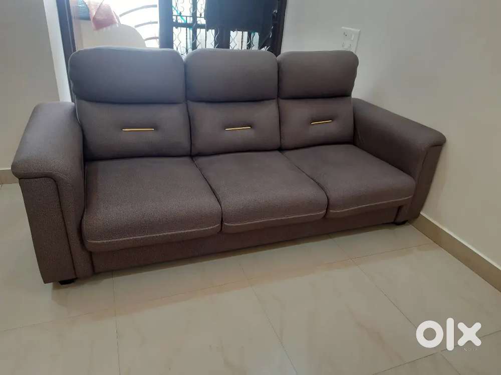 3 seater sofa with 2 seater dewan