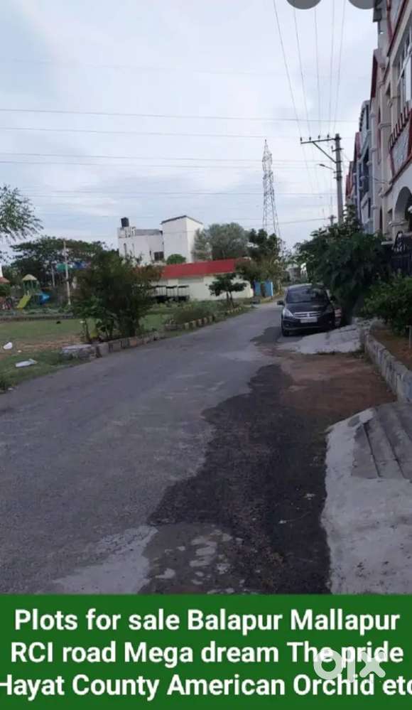 Balapur plots in gated community.