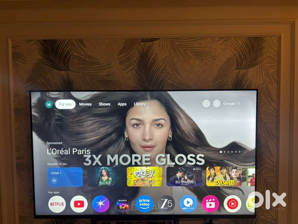 Vw Qled 55 inch 4k ultra HD in excellent condition for sale