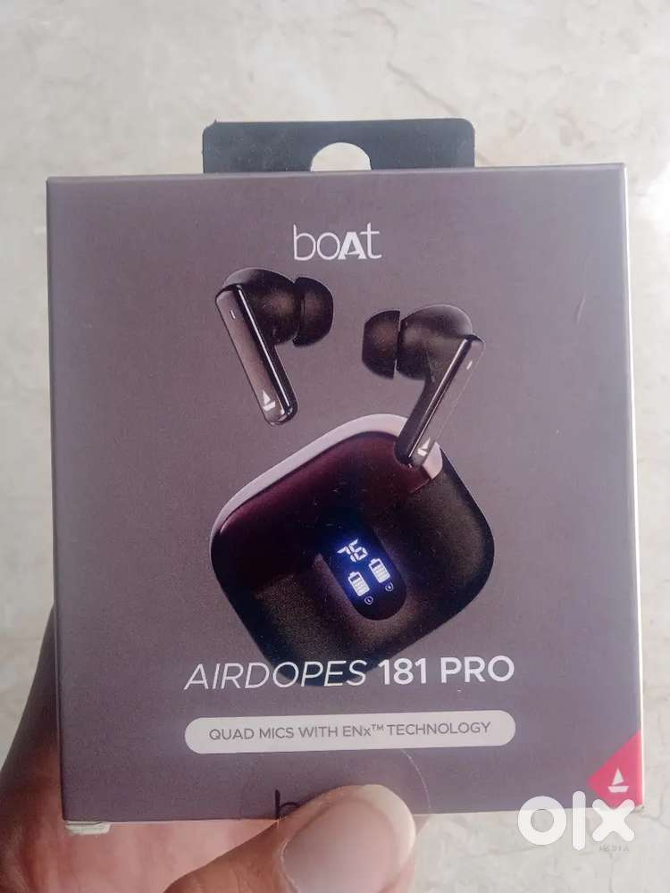 BoAt Airdopes 181 Pro ( with all accessories)