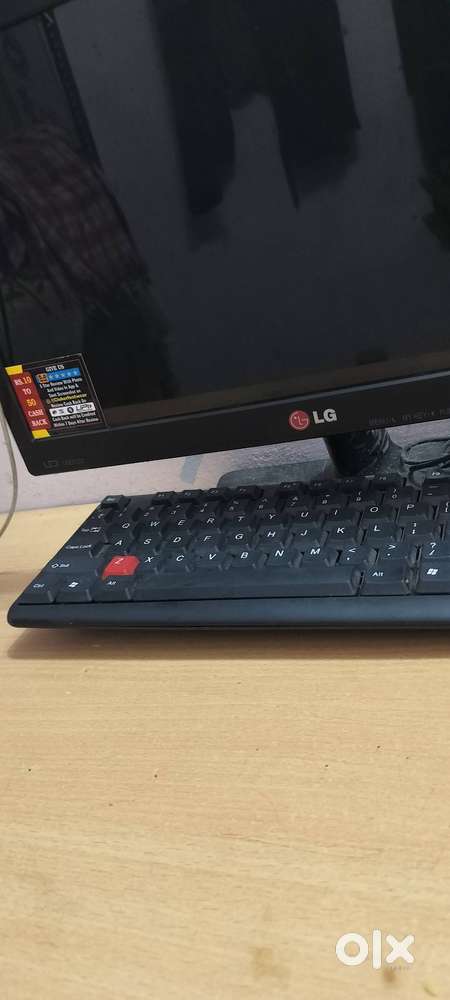 Computer monitor keyboard mouse