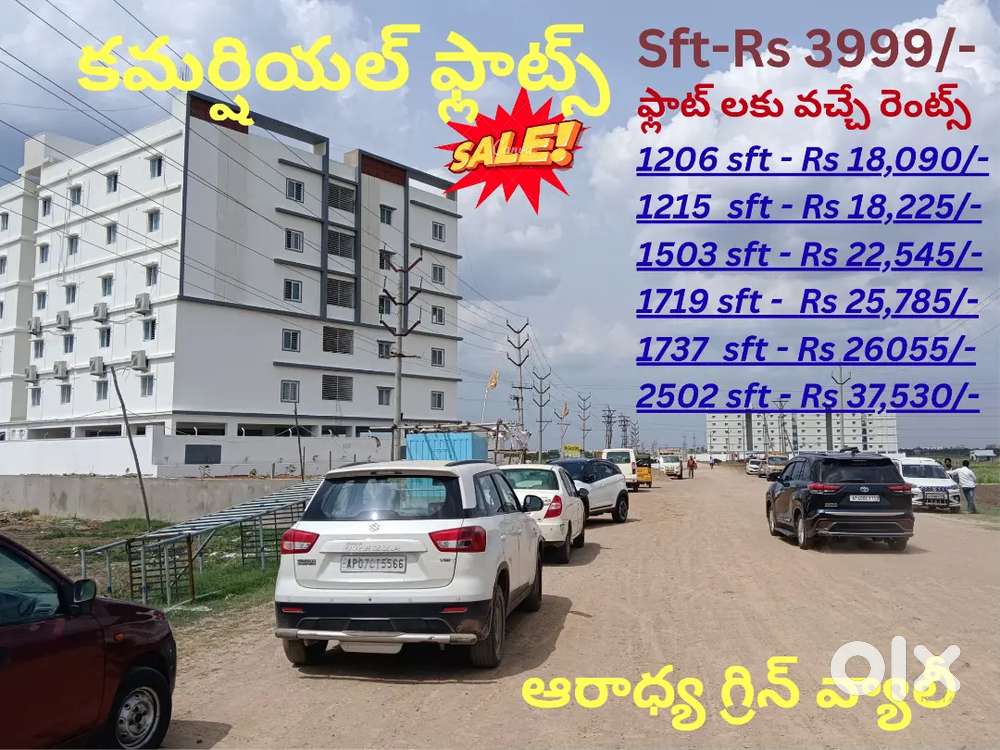12 years rental agreement available  bhk flat sale  inner ring road