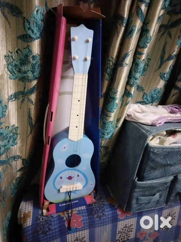 Cute Blue Beginner Ukulele - Perfect for Kids