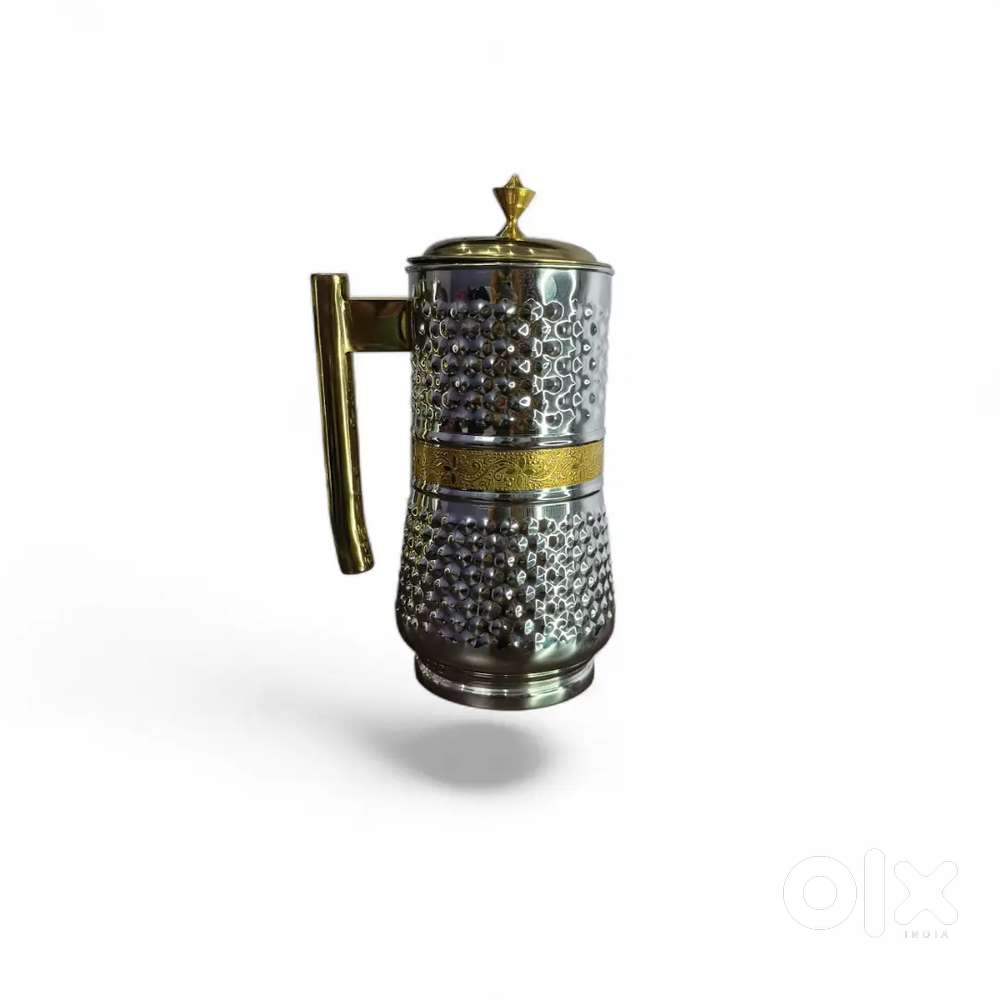 Moraj Royal black & gold floral Jug